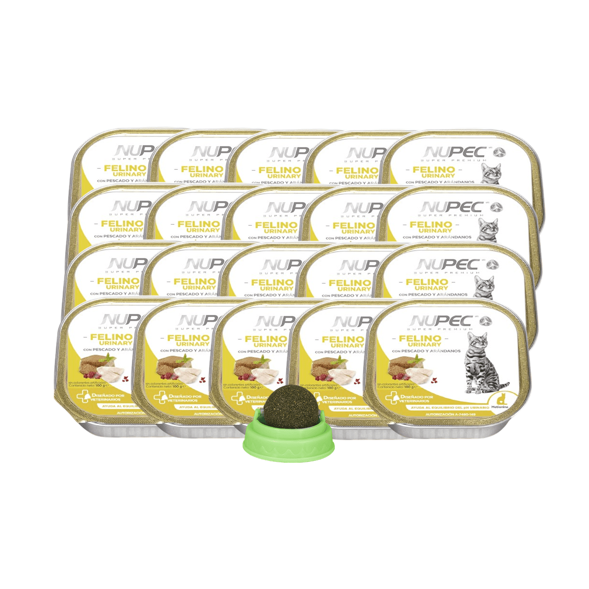 Paquete 20 Latas Gato Urinary Alimento Húmedo Con Regalo - FridaPets - Gato - Alimento - Húmedo - Nupec