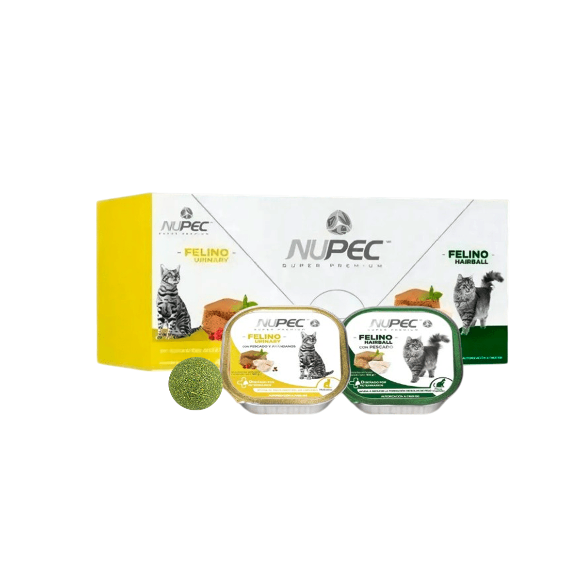 Paquete 20 Latas Nupec Gato 10 Urinary Y 10 Hairball + Regalo - FridaPets - Gato - Alimento - Húmedo - Nupec