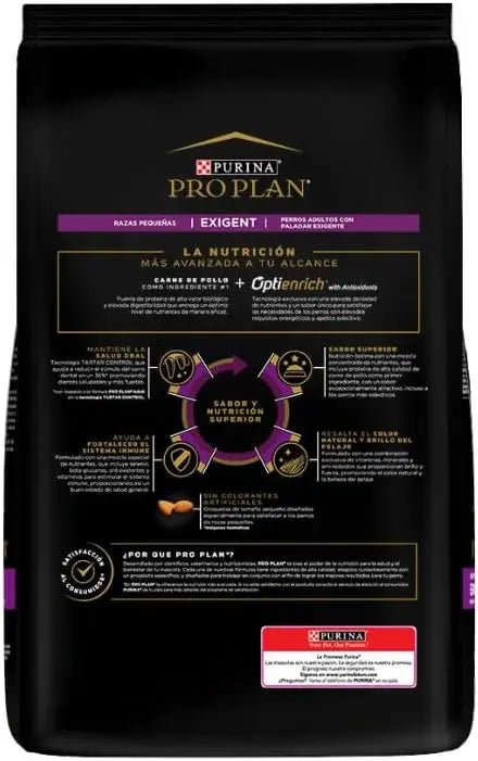 PROPLAN EXIGENTE OPTIENRICH - FridaPets - Perro - Alimento - Seco - Proplan