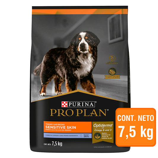 Pro Plan Sensitive Skin Cordero para Perro Adulto 7.5 kg