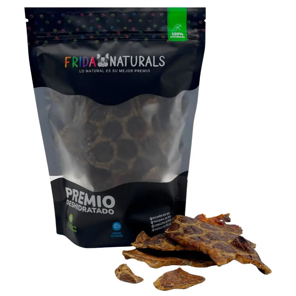 Pulmón de Res Deshidratado Frida Naturals | Snack Natural para Perros - FridaPets - Perro - Snacks - Frida Naturals