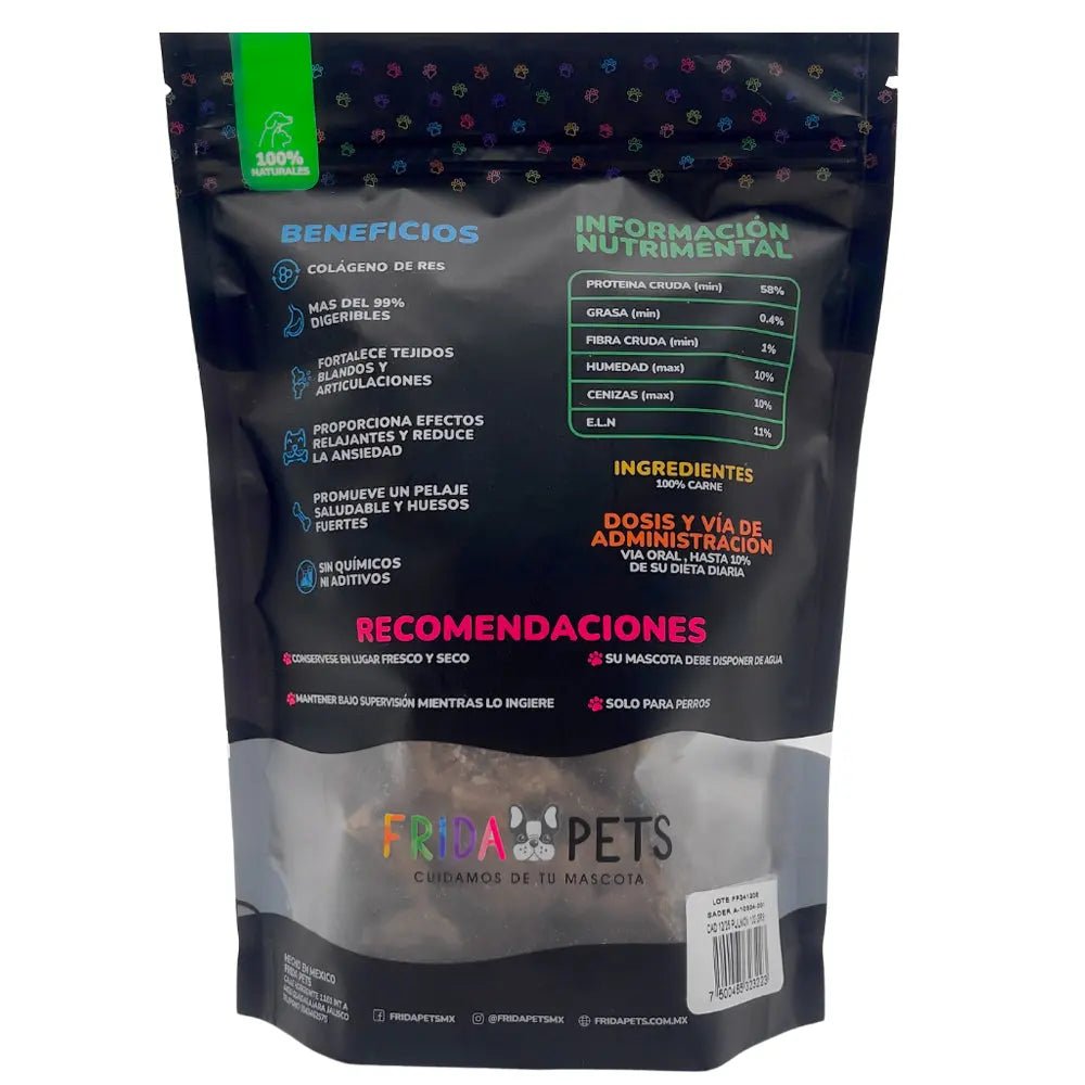 Pulmón de Res Deshidratado Frida Naturals | Snack Natural para Perros - FridaPets - Perro - Snacks - Frida Naturals