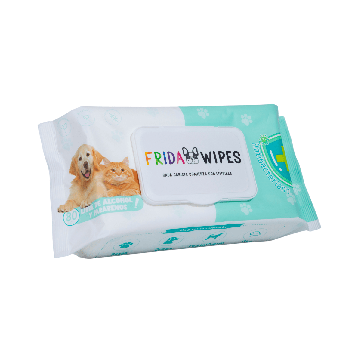Toallitas Húmedas Para Mascotas Frida Wipes - FridaPets - Perro y gato - Accesorios - FridaPets