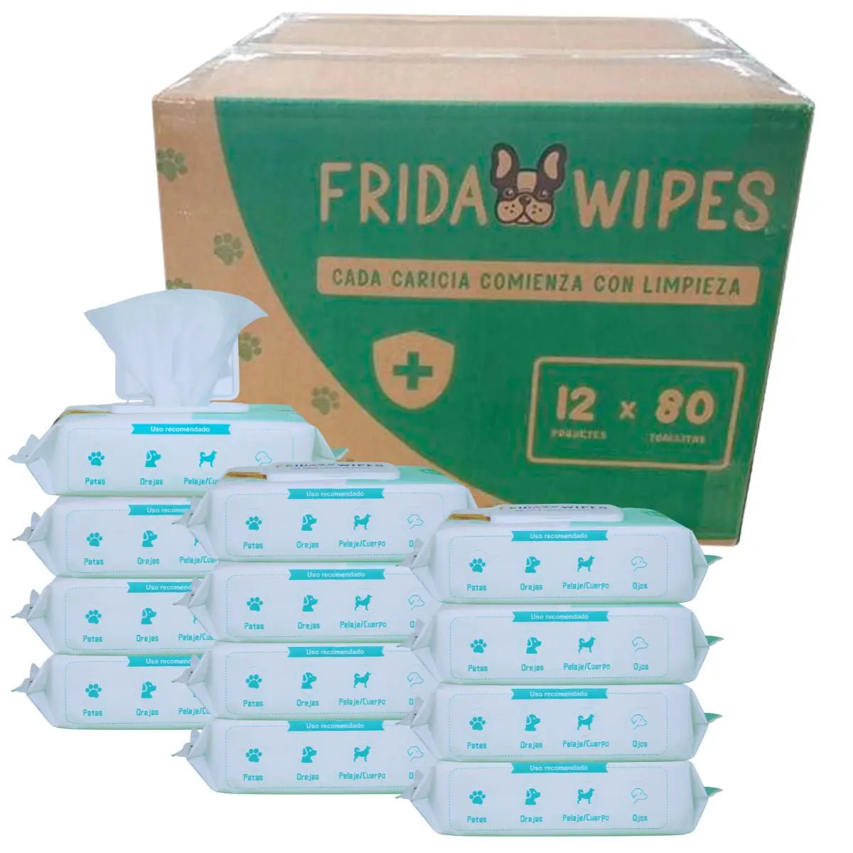 Toallitas Húmedas Para Mascotas Frida Wipes - FridaPets - Perro y gato - Accesorios - FridaPets