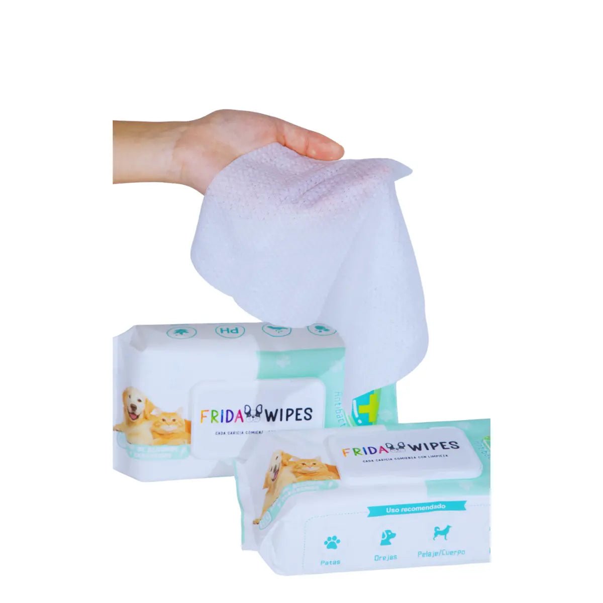 Toallitas Húmedas Para Mascotas Frida Wipes - FridaPets - Perro y gato - Accesorios - FridaPets