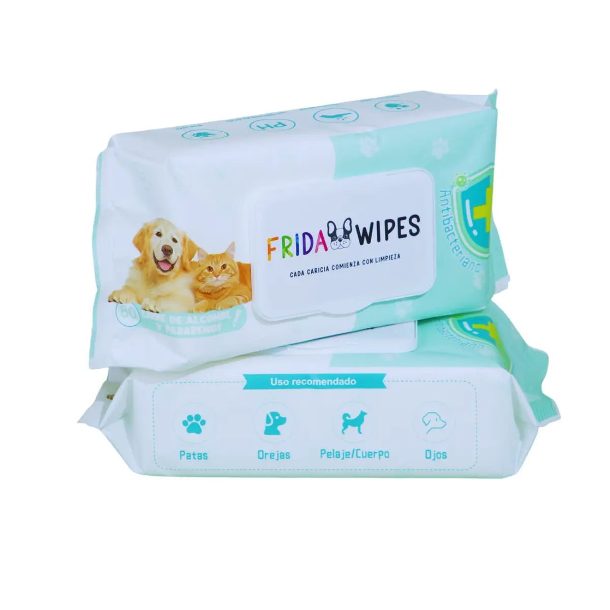 Toallitas Húmedas Para Mascotas Frida Wipes - FridaPets - Perro y gato - Accesorios - FridaPets