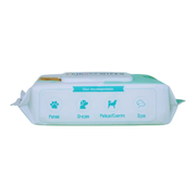 Costado del paquete Frida Wipes