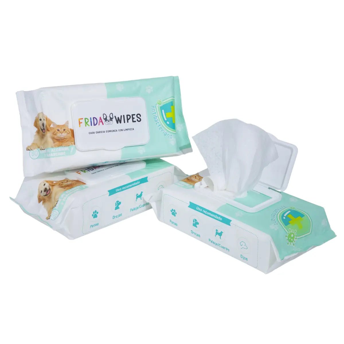 Toallitas Húmedas Para Mascotas Frida Wipes - FridaPets - Perro y gato - Accesorios - FridaPets