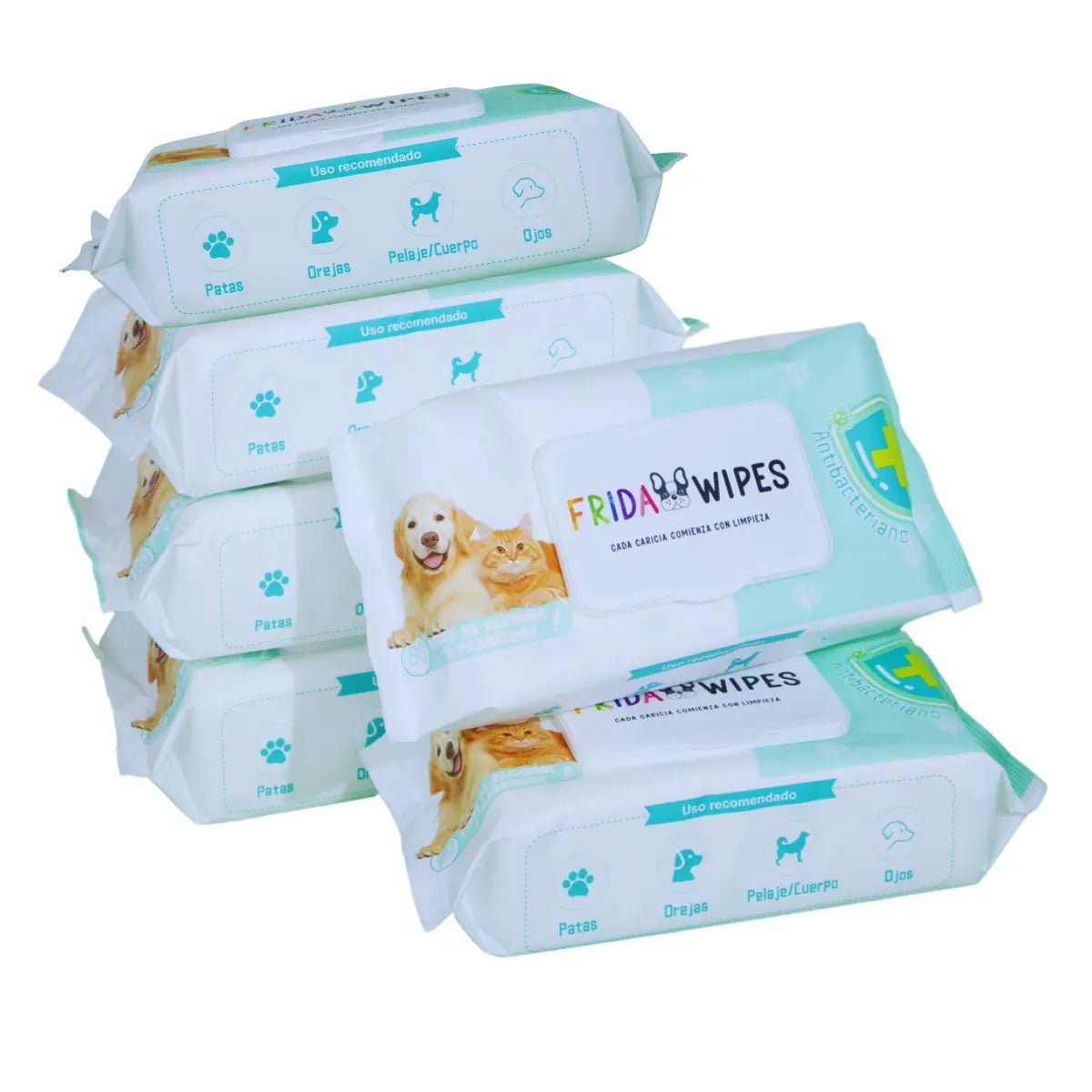 Toallitas Húmedas Para Mascotas Frida Wipes - FridaPets - Perro y gato - Accesorios - FridaPets