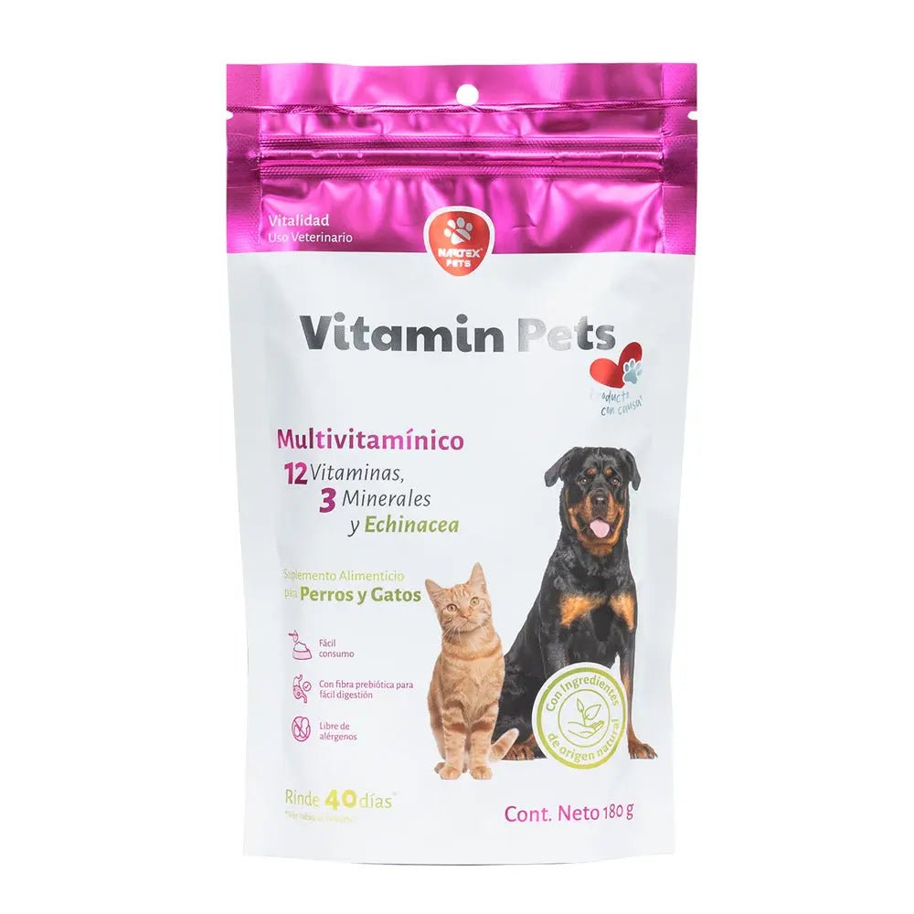 Vitamin Pets Suplemento Multivitaminico - Nartex - FridaPets - Perro y gato - Salud y bienestar - Nartex
