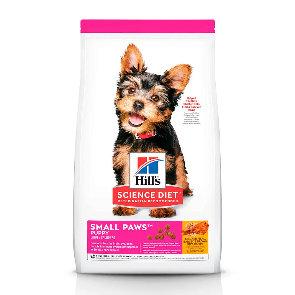 Hill's Science Diet Puppy Small Paws alimento seco para cachorros de razas pequeñas y miniatura FridaPets
