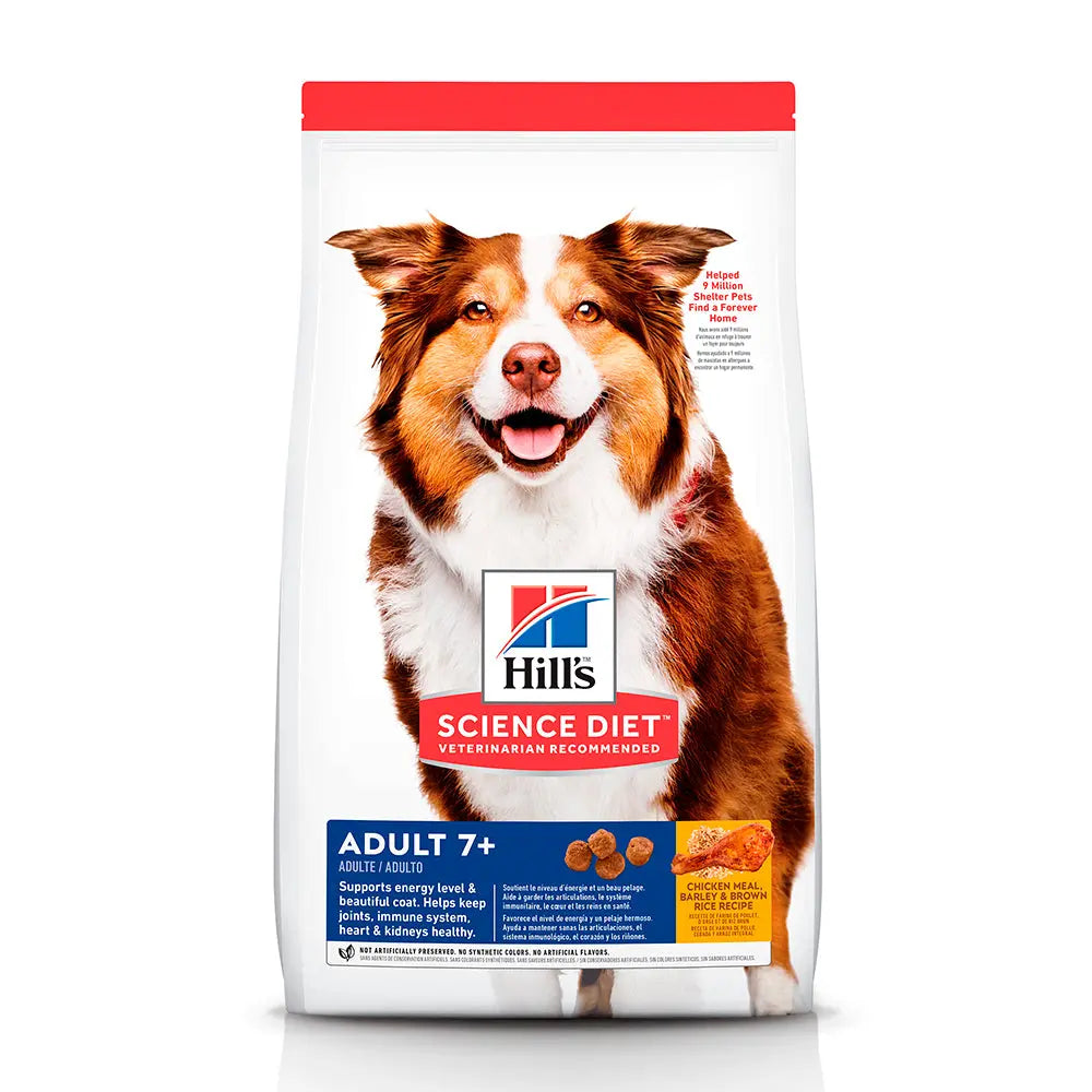 Hill's Science Diet Adult 7+ alimento seco para perros adultos mayores 15 kg FridaPets