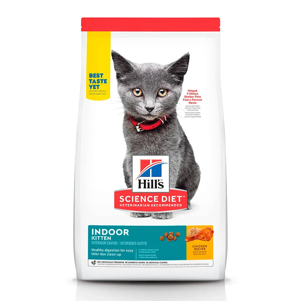 Hill's Science Diet Kitten Indoor alimento para gatitos de interiores FridaPets