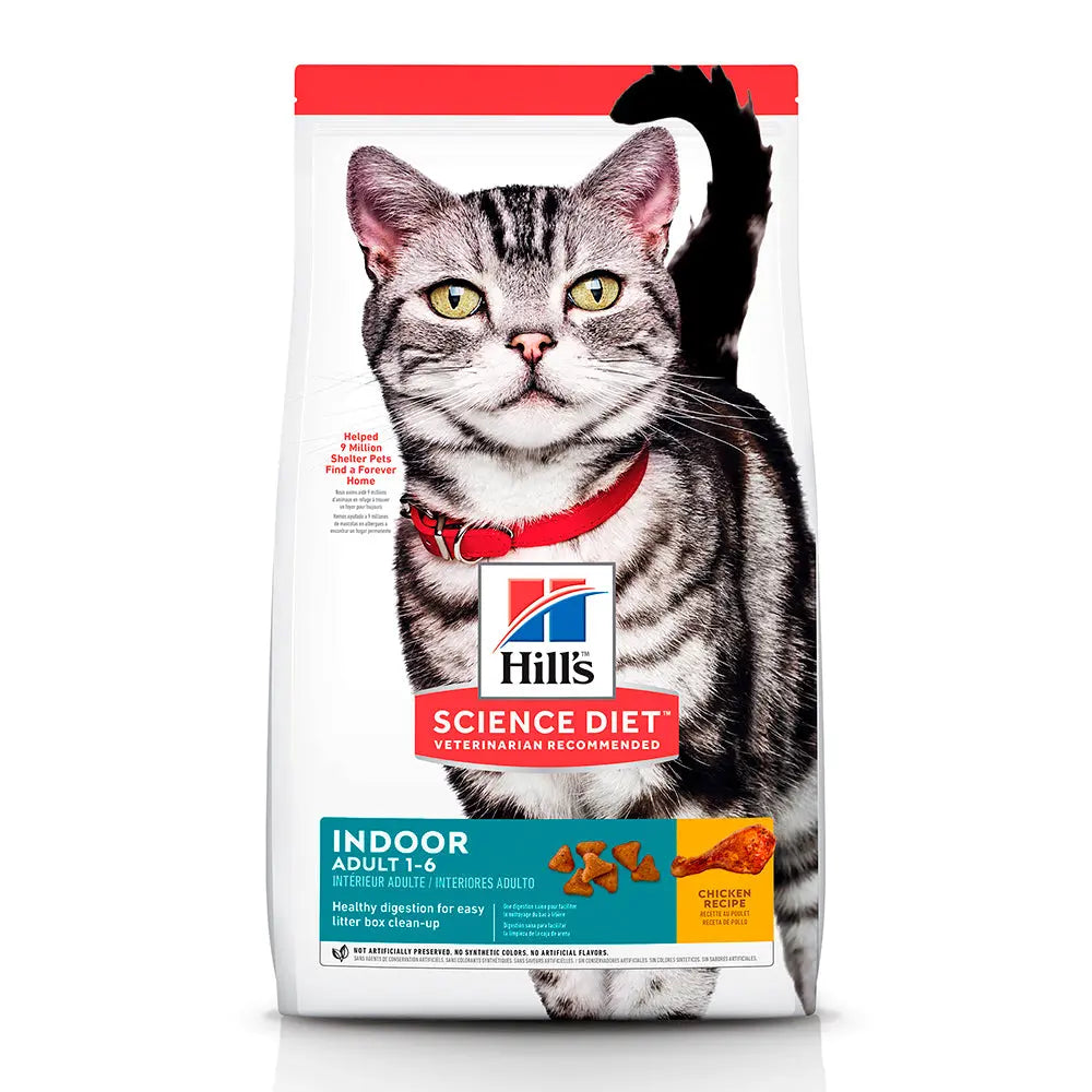 Hill's Science Diet Alimento para Gato Adulto Seco Indoor FridaPets