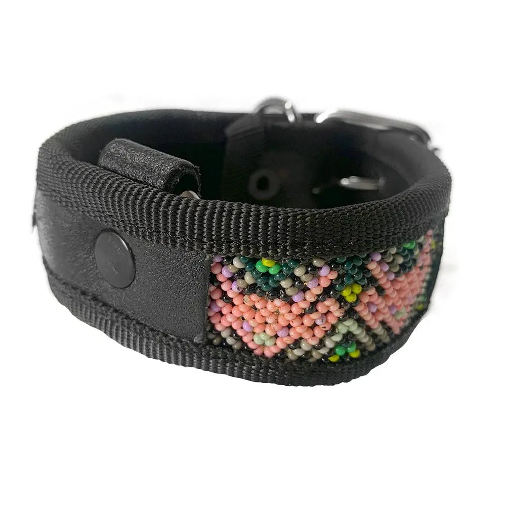COLLAR ARTESANAL WIXARI PETS VENADO (ROSA) S - FridaPets - Perro y gato - Guardarropa - FridaPets