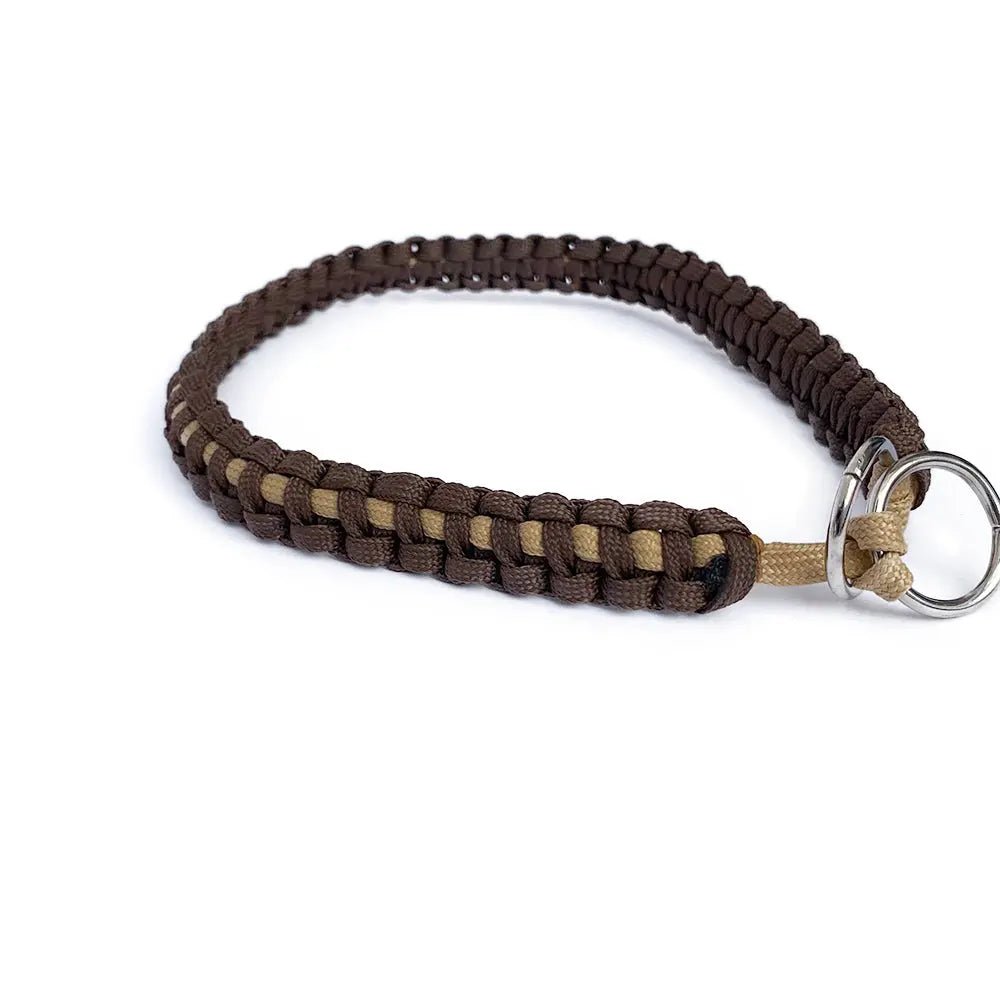 Collar Cochitta Adiestramiento Café Y Arena S - FridaPets - Perro - Guardarropa - FridaPets