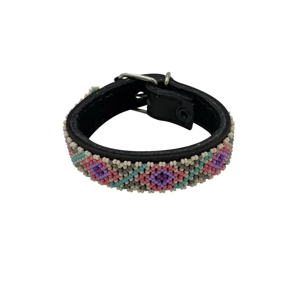 Collar Wixari Pets Rombos Rosas XS - FridaPets - Perro y gato - Guardarropa - FridaPets