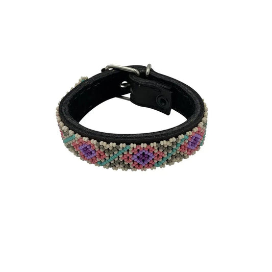 Collar Wixari Pets Rombos Rosas XS - FridaPets - Perro y gato - Guardarropa - FridaPets