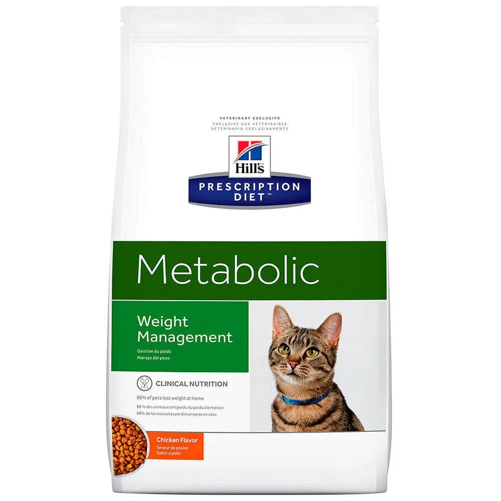 Hill's Prescripción Diet Metabolic Mantenimiento y Cuidado del Peso Alimento para Gato Adulto Seco FridaPets