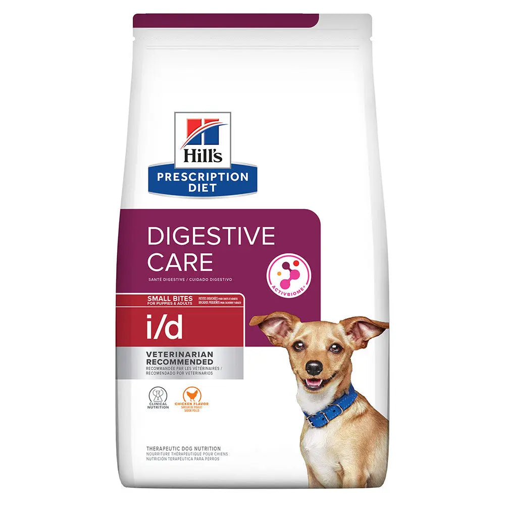 Hill's Prescripción Diet i-d Small Bites Cuidado Digestivo Alimento Seco para Perro 1.5 Kg FridaPets
