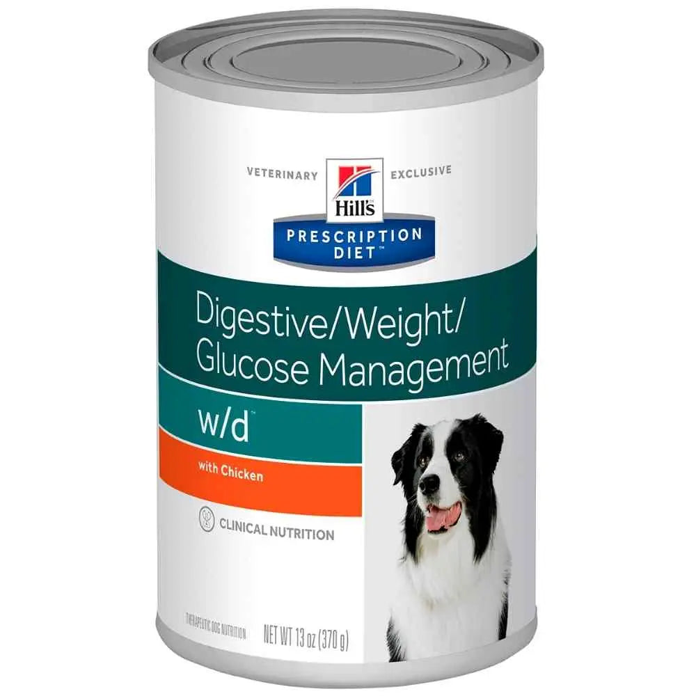 Hill's Prescripción Diet w-d Control de Peso para Diabético Alimento Húmedo para Perro Adulto 370 g FridaPets