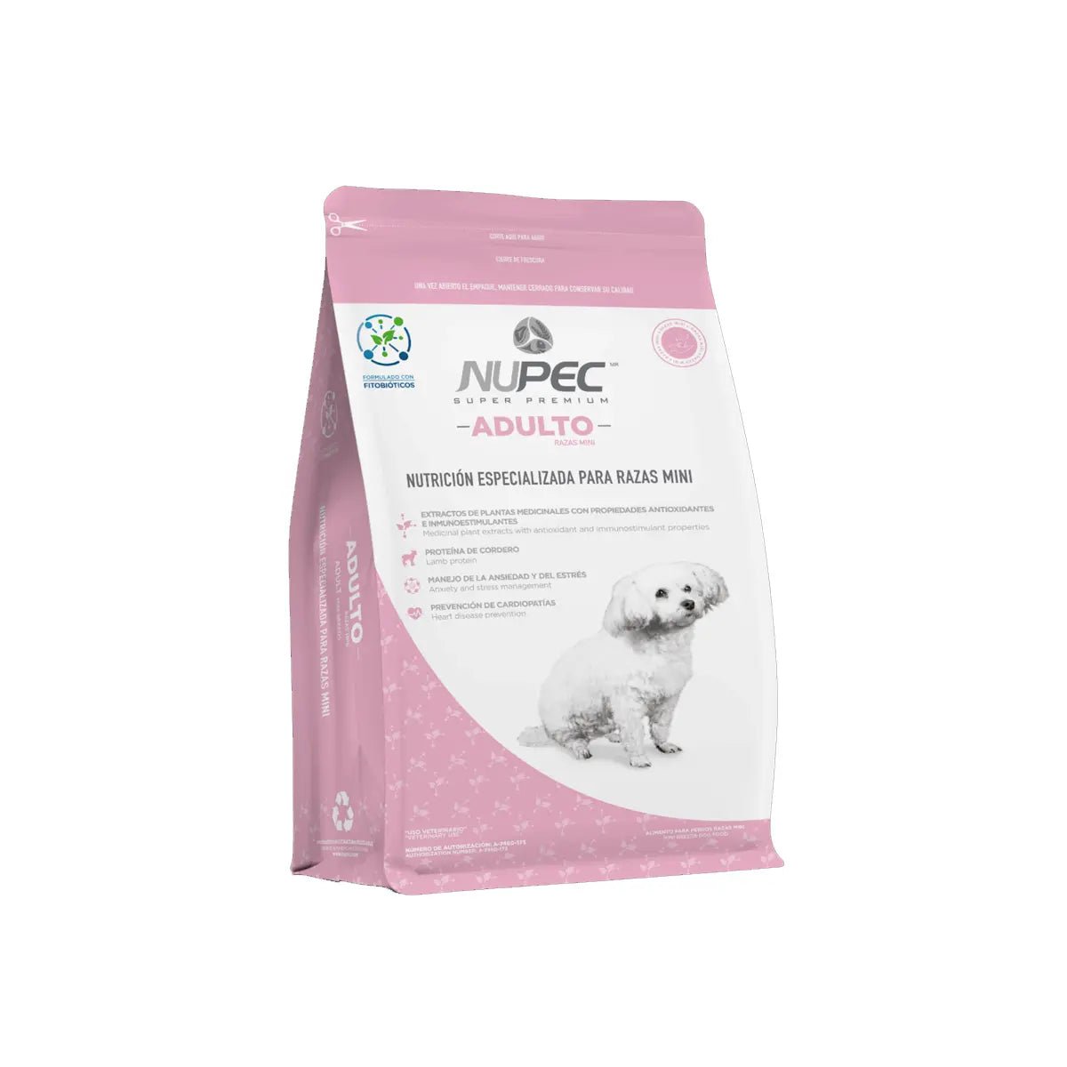Nupec Adulto Raza Mini 3kg - FridaPets - Perro - Alimento - Seco - Nupec