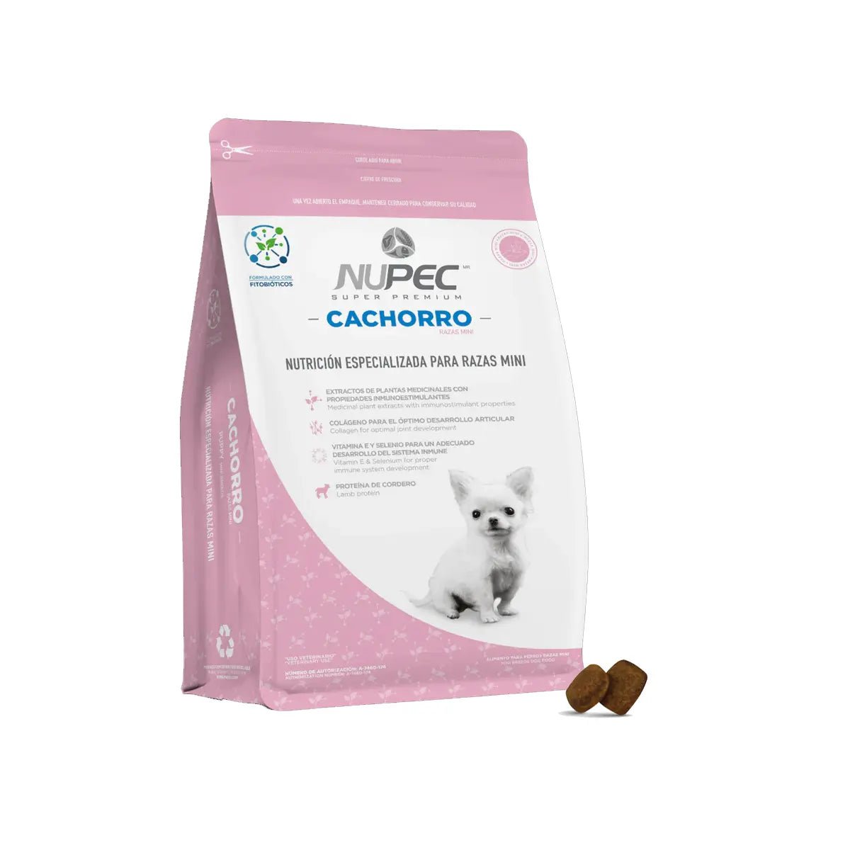 Nupec Cachorro Razas Mini 3 Kg - FridaPets - Perro - Alimento - Seco - Nupec