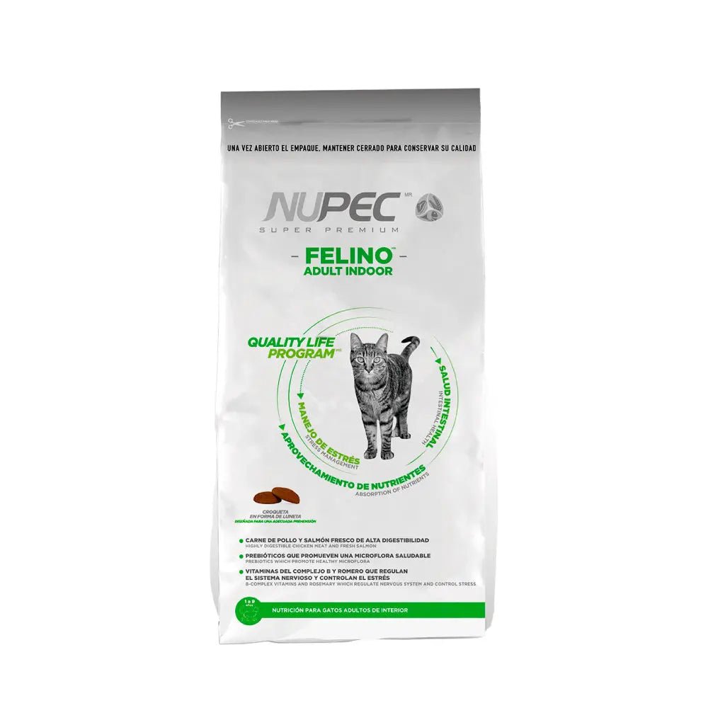 NUPEC FELINO INDOOR - FridaPets - Gato - Alimento - Seco - Nupec