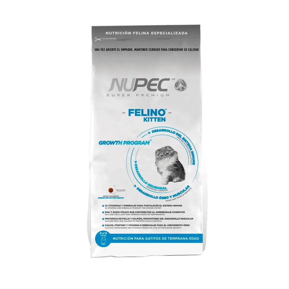 NUPEC FELINO KITTEN - FridaPets - Gato - Alimento - Seco - Nupec