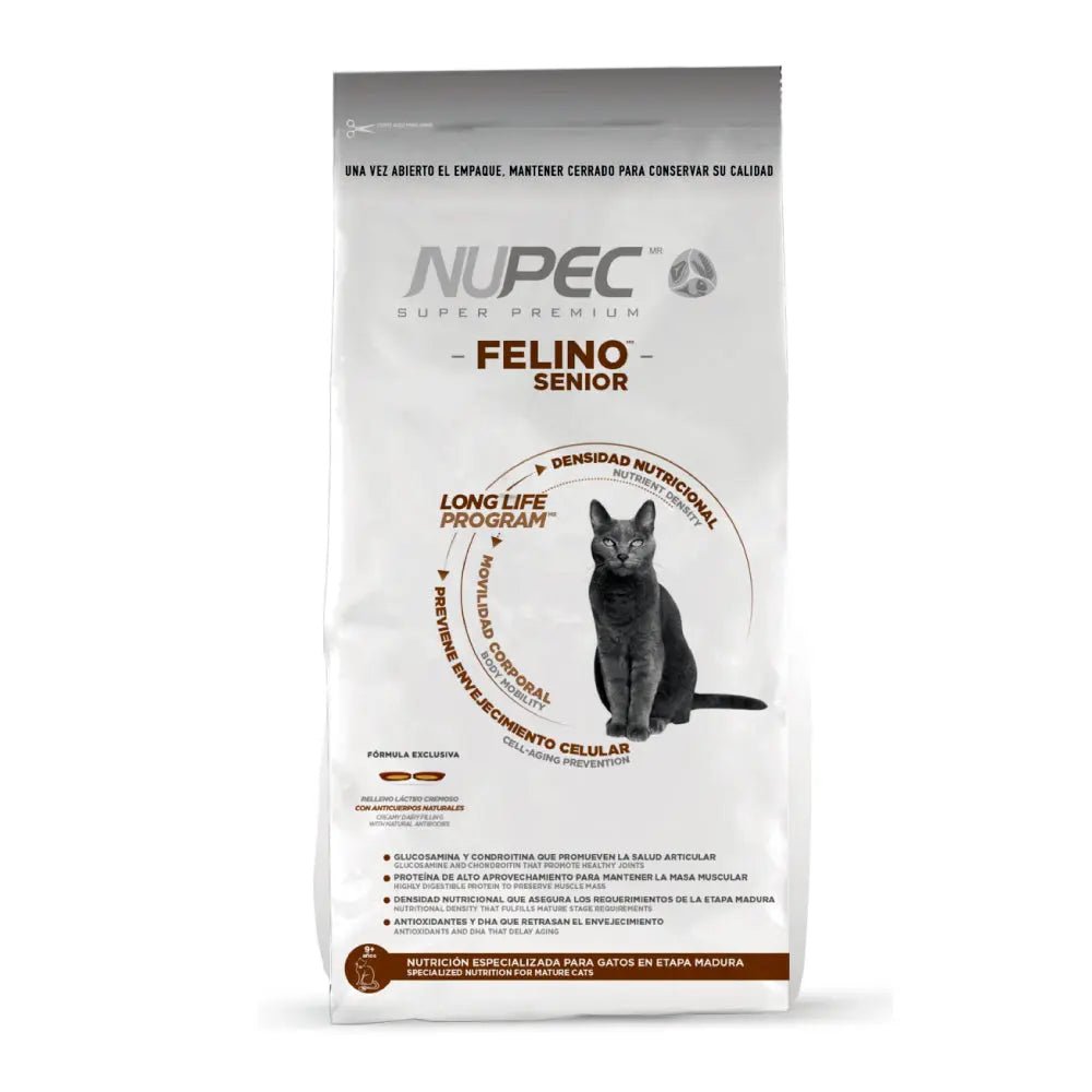 NUPEC FELINO SENIOR - FridaPets - Gato - Alimento - Seco - Nupec