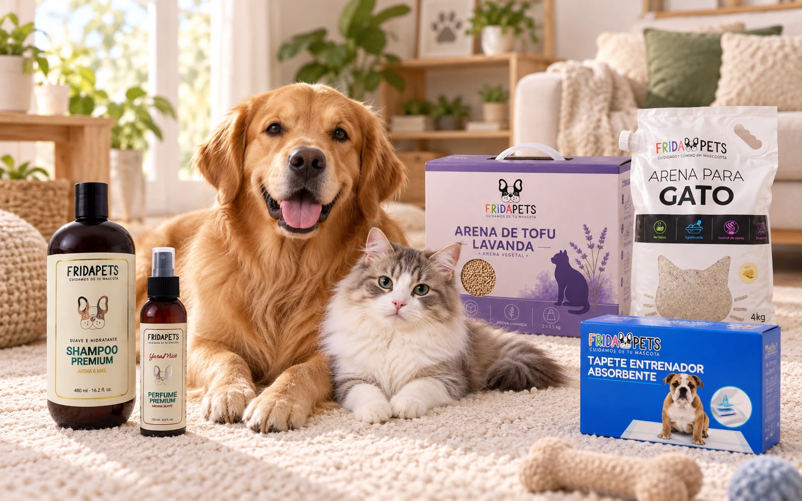Productos de la línea FridaPets